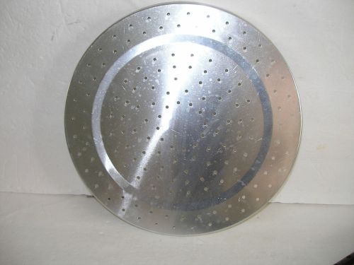 12&#034; ALUMINUM PIZZA PAN VENTED PERFERATED for crisper pizza