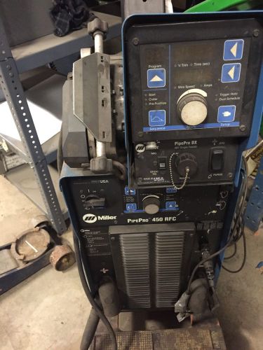 Miller pipe pro 450 welder dx wire feeder mig tig stick for sale