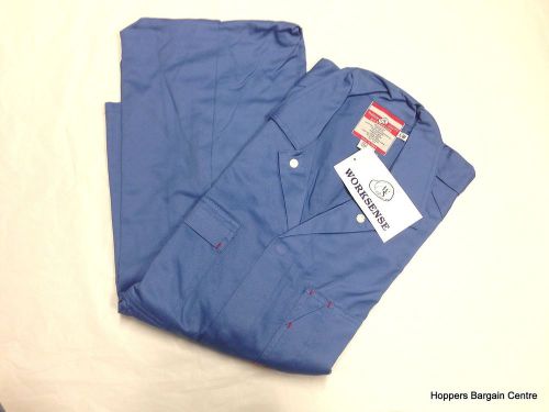 NEW WORKSENSE LIGHTWEIGHT COMBINATION BLUE OVERALL **FREEPOST** SIZE 97R