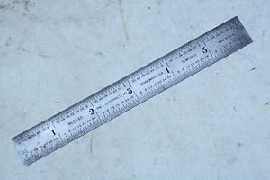 Starrett No.604R 6 inch rule