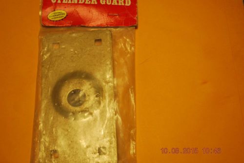 Guard #614 cylinder guard burnished brass finish 3&#034; x 5-7/8&#034; for sale