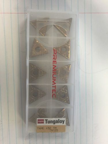 Tnmg 432 tm t9125 tungaloy insert edp#6864520 for sale