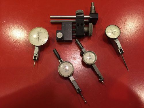 MITUTOYO 950-110 &#034;ZERO-CENTER&#034; DIAL INDICATOR HOLDER AND LOT GAUGES