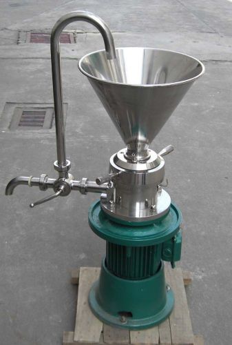 New vertical sesame soybean peanut butter  colloid mill grinder jml-80 for sale