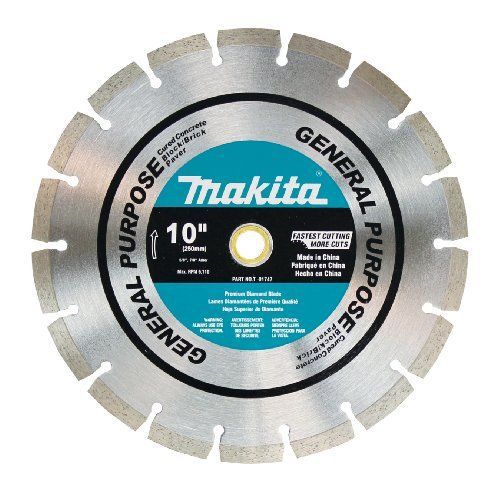 Makita T-01747 10-Inch Segment Diamond Blade