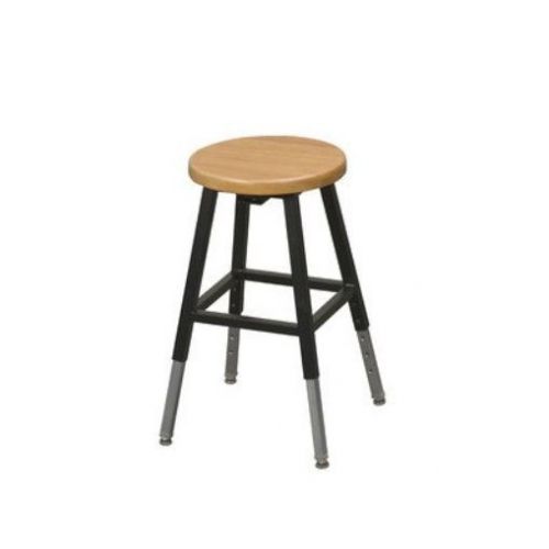 Balt Lab Stool Without Back  Black  1 Carton