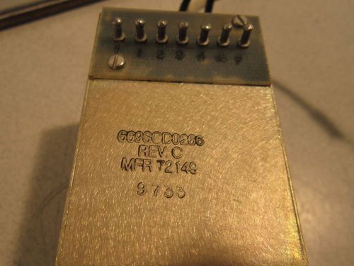 Crane Electronics 669SCD0266 Power Transformer NSN 5950013713155