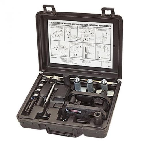 Cylindrical Lock Boring Jig Lock Installation Kit Porter-Cable 511 039404005113