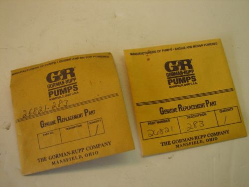 GORMAN-RUPP 26821-283 REPLACEMENT SEAL  (LOT OF 2)  ***NIB***