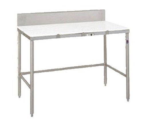 John boos tc016 worktable with cutting board top - 48&#034; 48&#034;w x 36&#034;d stainless... for sale