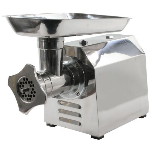 NEW Stainless Steel Sportsman Industrial Commercial Grade Electric Meat Grinder