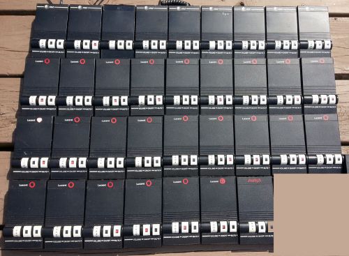 Lot of 35 AT&amp;T / Avaya / Lucent L12 Headset Amplifiers Amps Adapters