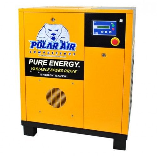 20 hp 3 ph vsd rotary screw air compressor for sale