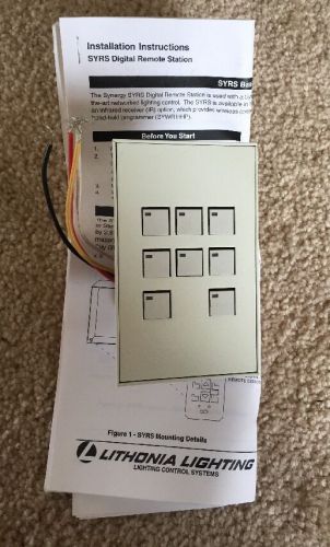 LITHONIA Lighting SYRS 1G 8BT WC2 Digital Remote Station