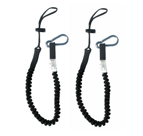 US-15-TL 2 Pack Tool Leash 15 lb Working Limit Single Carabiner Tool Lanyard....