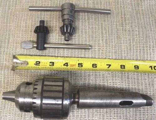 Jacobs No.16 Heavy Duty 1/8-5/8 Super Drill Chuck Moorse  Arbor Machinist Tool