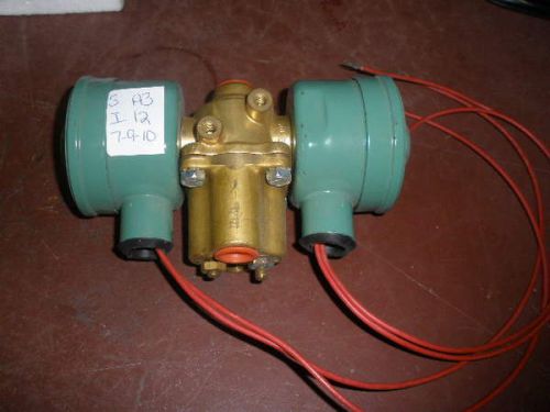 NEW ASCO SOLENOID VALVE EF8342C22M 3/8&#034; PIPE BRASS