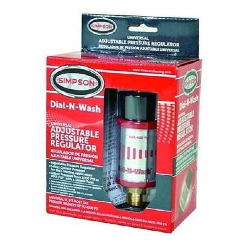 Simpson Dial-N-Wash Universal Adjustable Pressure Regulator, 82232