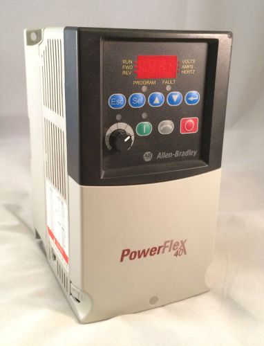 Allen Bradley 22B-E1P7N104 PowerFlex 40 AC Drive 600V 1HP Series A