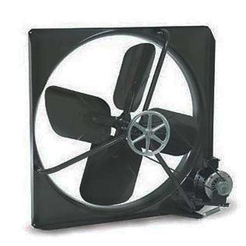 Exhaust fan commercial - belt driven - 24&#034; - 115 volt - 3,900 cfm - 550 rpm for sale