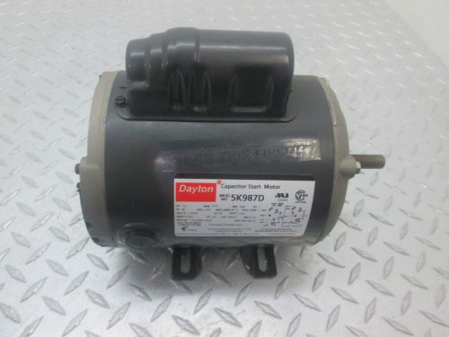 DAYTON 5K987D 1/2 HP, 1725 RPM, 1 PH, 115/230V,FRAME 48