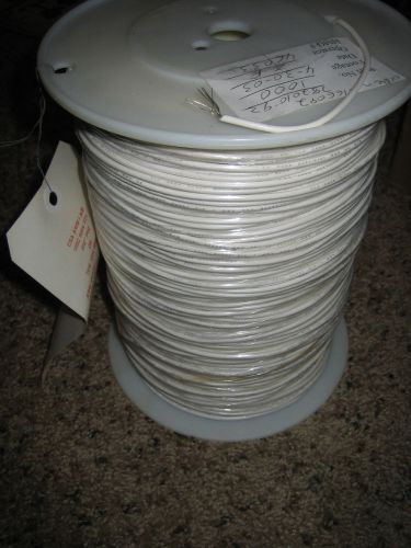 Ul1015 1000&#039; white hook-up wire 600v 20awg 105c for sale