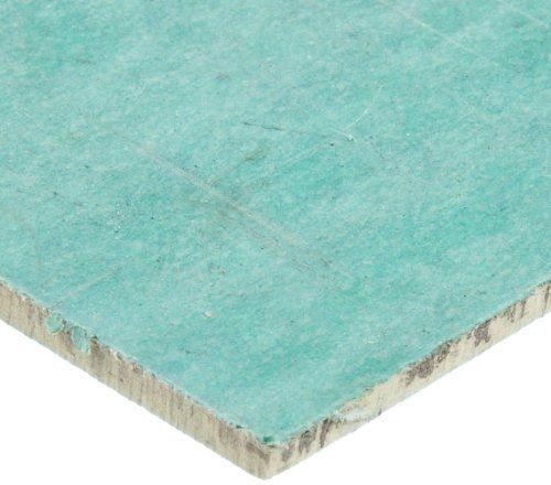 Small Parts Aramid/Buna-N Sheet Gasket, Green, 1/32&#034; Thick, 15&#034; ? 15&#034; (Pack of