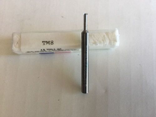 #8 solid carbide single profile thread mill ab tools tm-8 for sale