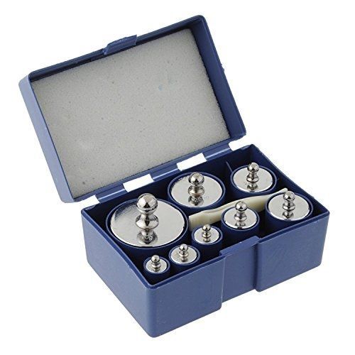 MAGIKON 8 Pieces 1000 Gram Stainless Steel Calibration Weight Set (500g 200g