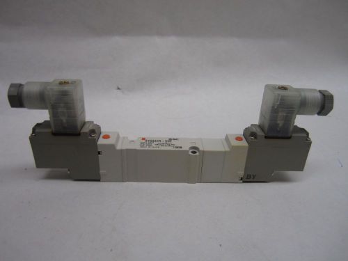 Valve, Rubber Seal, Double solenoid, Base mount, SMC SY5340R-3DZ