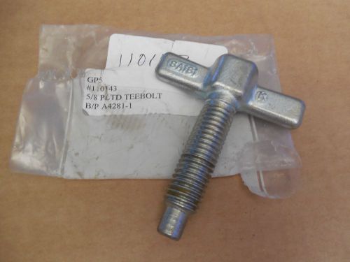 No name tee bolt 110143 5/8&#034; threaded new for sale