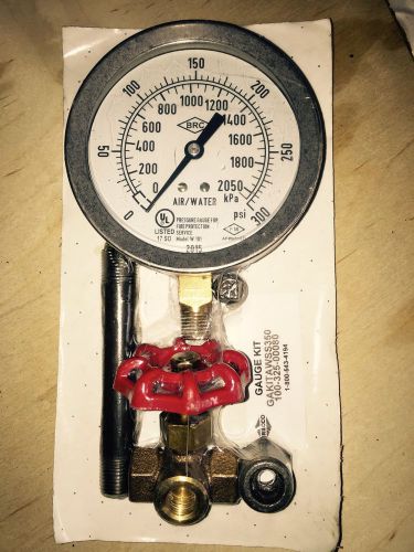 Fire Sprinkler Gauge Kit 300Psi