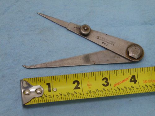 Starrett  4.25 hermaphrodite calipers with adjustable point for sale