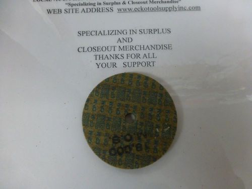 ABRASIVE CONVOLUTE DEBURRING WHEEL 2-1/2&#034;DIAx1/4&#034;WIDE STL/STN 3M {USA} NEW $4.00