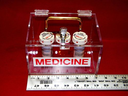 SMALL  DAYCARE / NURSERY MEDICINE LOCK BOX