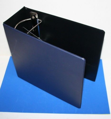 Cardinal easyopen 5&#034; ring binder slanted d-ring-finger slot-ltr size-navy l@@k!! for sale