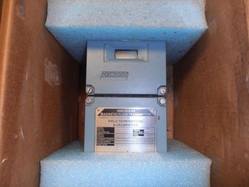 FOXBORO 8000 SERIES MAGNETIC FLOW METER