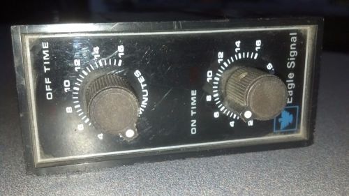 Eagle Signal DA1818B6 Miniflex Solid State Timer 120V 50/60Hz. 10 AMPS 240 VA2.2