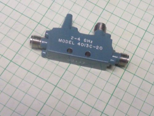 Narda  COUPLER  4013 C  2--4 GHz  SMA (f) Used