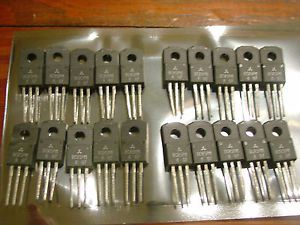 Lot of 20pcs - Mitsubishi BCR5PM-8L TRIAC- 5A, 400V Isolated Tab - USA Seller