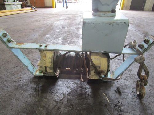 USED BRADEN 8,000 LBS. WINCH