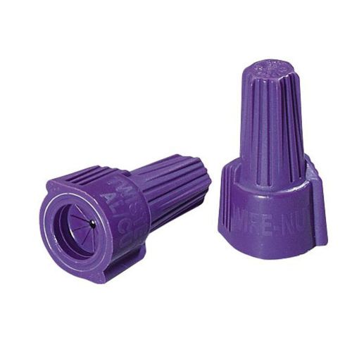 25 - Ideal Twisters Al/Cu Wire Marrett Connector Copper/Aluminum - Purple - NEW