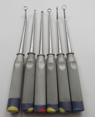 V. MUELLER CURETTE ASSORTED LOT OF 6