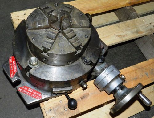 Troyke 9&#034; Rotary Table w/ 6&#034; Chuck