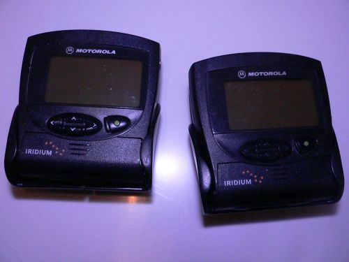 2X (two!) iridium pagers Motorola 9501&#039;s