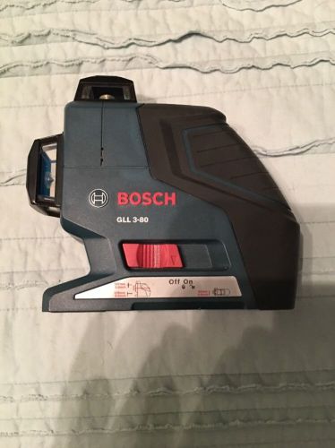 Bosch GLL3-80  360-Degree 3 Plane Self-Leveling Alignment Laser