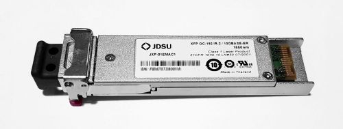 JDSU JXP-01EMAC1 OC-192 IR-2 10GigE ER/EW 10GFC 1550nm 40km SMF XFP Transceiver