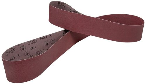 3M(TM) Cloth Belt 340D, X-Weight, Aluminum Oxide, 132&#034; Length x 6&#034; Width, 80 Gri