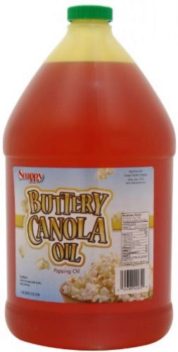 Snappy Popcorn 1 Gallon Snappy Buttery Canola Oil, 9 Pound