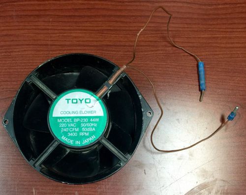 Toyo BP-230 44W 220VAC 50/60Hz , Cooling Blower Fan